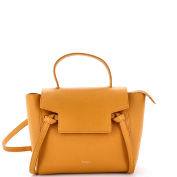 Celine Belt Bag Textured Leather Nano