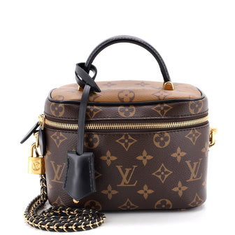 Louis Vuitton Vanity Handbag Reverse Monogram Canvas PM