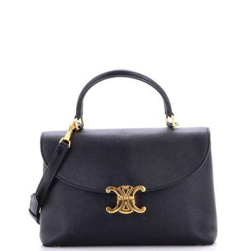 Celine Nino Top Handle Bag Leather Medium
