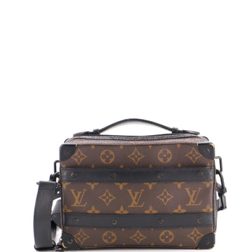 Louis Vuitton Handle Soft Trunk Bag Macassar Monogram Canvas