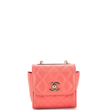 Chanel Trendy CC Clutch with Chain Quilted Lambskin Small