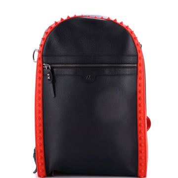 Christian Louboutin Backparis Backpack Spiked Leather Medium