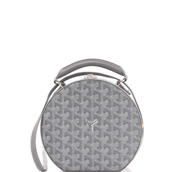 Goyard Alto Hatbox Bag Coated Canvas