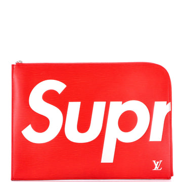 Louis Vuitton Pochette Jour Limited Edition Supreme Epi Leather GM