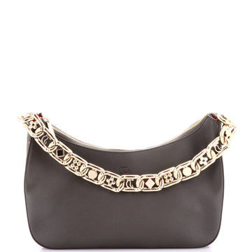Christian Louboutin Loubila Chain Shoulder Bag Leather Large