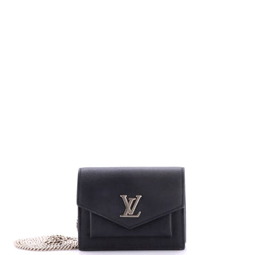 Louis Vuitton Mylockme Chain Pochette Leather Mini