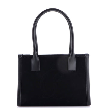 Christian Louboutin By My Side Tote Canvas with Leather Small