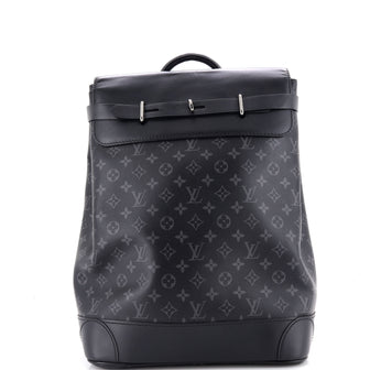 Louis Vuitton Steamer Backpack Monogram Eclipse Canvas