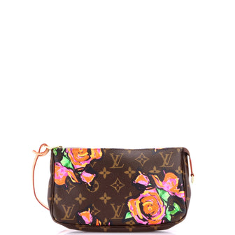 Louis Vuitton Pochette Accessoires Limited Edition Monogram Roses