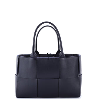 Bottega Veneta Arco Tote Maxi Intrecciato Leather Small