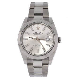 Rolex Oyster Perpetual Datejust Automatic Watch Stainless Steel 41