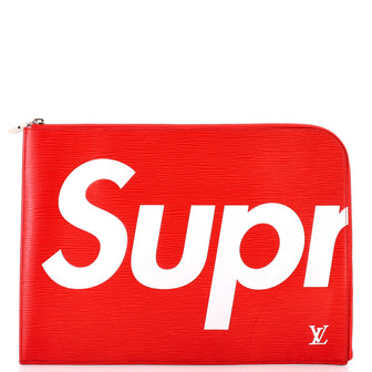 Louis Vuitton Pochette Jour Limited Edition Supreme Epi Leather GM