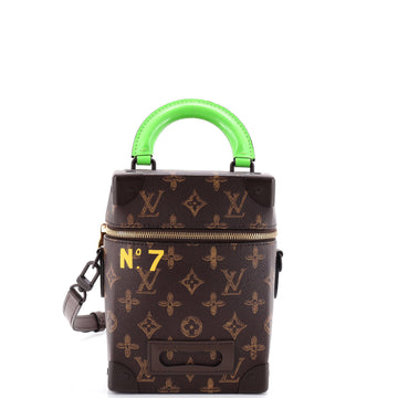 Louis Vuitton Vertical Box Trunk Bag No.7 Trunk L'Oeil Vintage Monogram Canvas