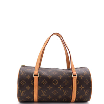 Louis Vuitton Papillon Handbag Monogram Canvas 26