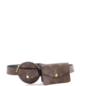 Louis Vuitton Daily Multi Pocket Belt Monogram Canvas Medium
