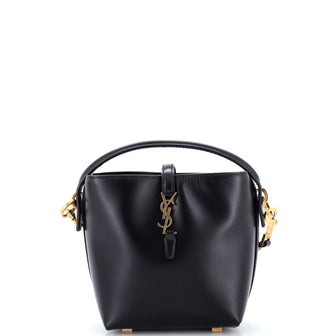 Saint Laurent Le 37 Bucket Bag Leather Mini