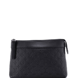 Louis Vuitton Pochette Voyage Souple Monogram Shadow Leather