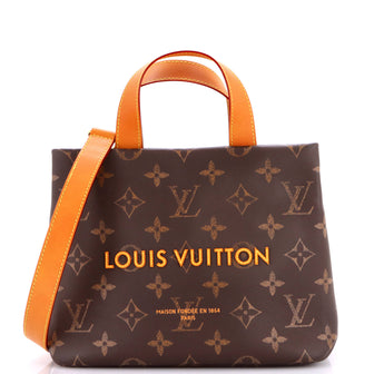 Louis Vuitton Shopper Tote Monogram Leather Mini