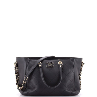 Chanel Neo Soft Shopping Tote Stitched Bullskin Small