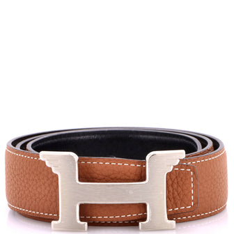Hermes Pegase H Reversible Belt Leather Medium