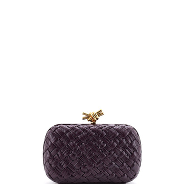 Bottega Veneta Box Knot Clutch NM Intrecciato Nappa Small