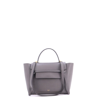 Celine Belt Bag Textured Leather Mini
