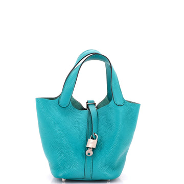 Hermes Picotin Lock Bag Clemence PM