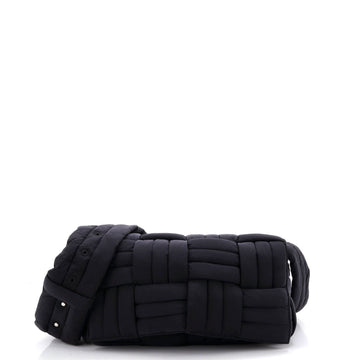 Bottega Veneta Padded Tech Cassette Crossbody Bag Intrecciato Nylon