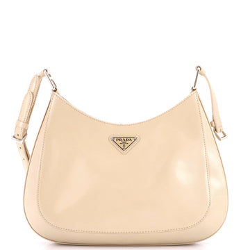 Prada Cleo Shoulder Bag Spazzolato Leather Large