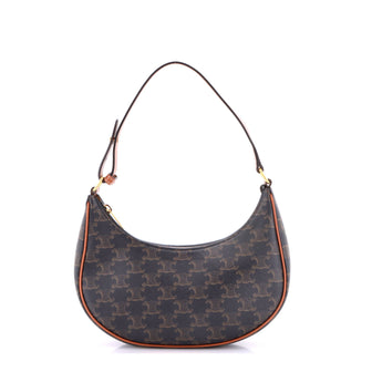 Celine Ava Bag Triomphe Coated Canvas