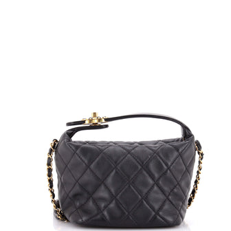 Chanel Perfect Meeting Hobo Quilted Lambskin Small