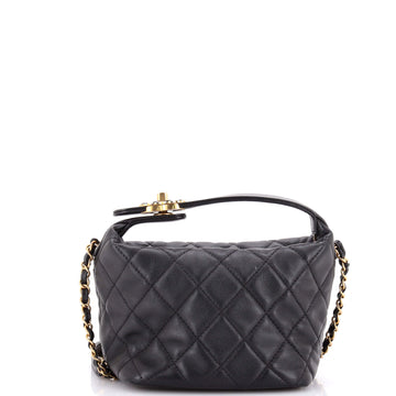 Chanel Perfect Meeting Hobo Quilted Lambskin Small
