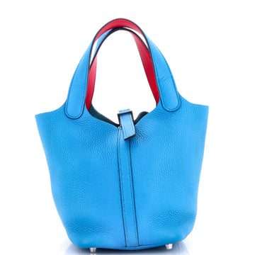 Hermes Eclat Picotin Lock Bag Clemence PM