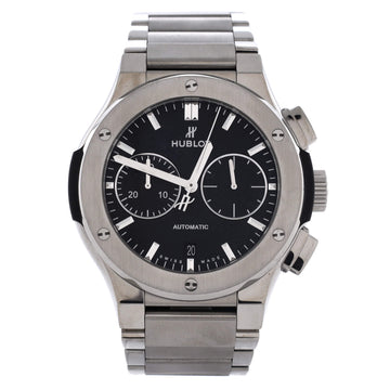 Hublot Classic Fusion Chronograph Automatic Watch Titanium 45