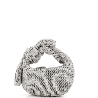 Bottega Veneta BV Jodie Hobo Laminated Crochet Mini