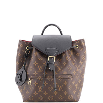 Louis Vuitton Montsouris NM Backpack Monogram Canvas with Leather PM