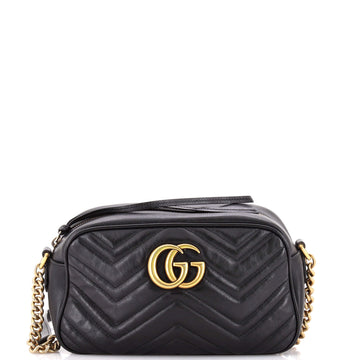 Gucci GG Marmont Shoulder Bag Matelasse Leather Small