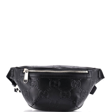 Gucci Belt Bag GG Embossed Perforated Leather Small