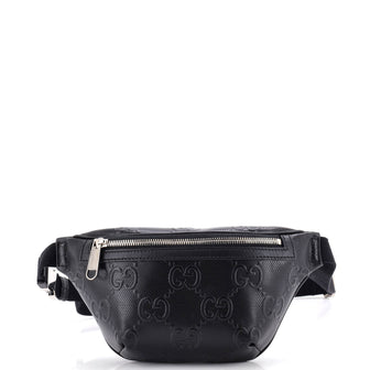 Gucci Belt Bag GG Embossed Perforated Leather Small