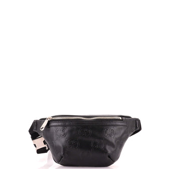 Gucci Belt Bag GG Embossed Perforated Leather Small