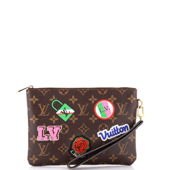 Louis Vuitton City Pouch Limited Edition Patches Monogram Canvas