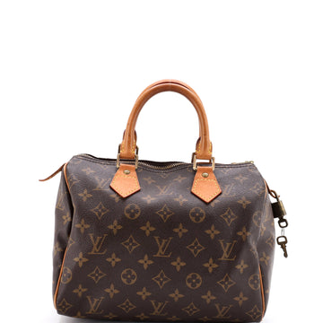 Louis Vuitton Speedy Handbag Monogram Canvas 25