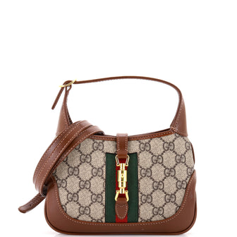 Gucci Jackie 1961 Hobo GG Coated Canvas Mini
