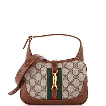 Gucci Jackie 1961 Hobo GG Coated Canvas Mini