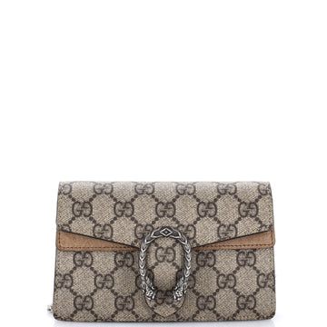 Gucci Dionysus Bag GG Coated Canvas Super Mini