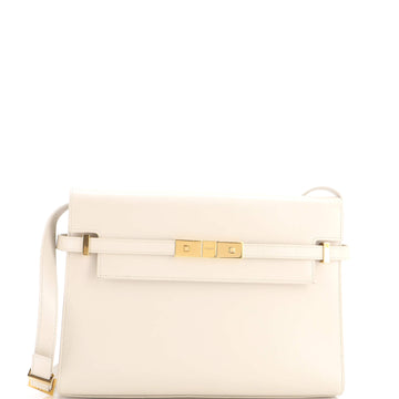 Saint Laurent Manhattan Shoulder Bag Leather Medium