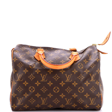 Louis Vuitton Speedy Handbag Monogram Canvas 30