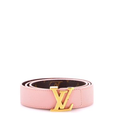 Louis Vuitton LV Initiales Belt Monogram Canvas Thin