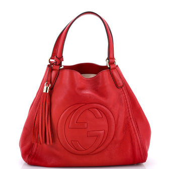 Gucci Soho Shoulder Bag Leather Medium