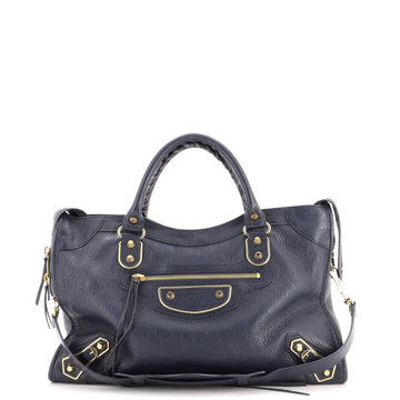 Balenciaga City Classic Metallic Edge Bag Leather Medium